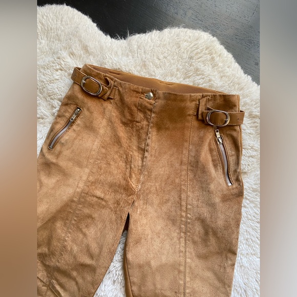 Vintage “Talk of the Walk” suede skinny pants - Picture 7 of 8